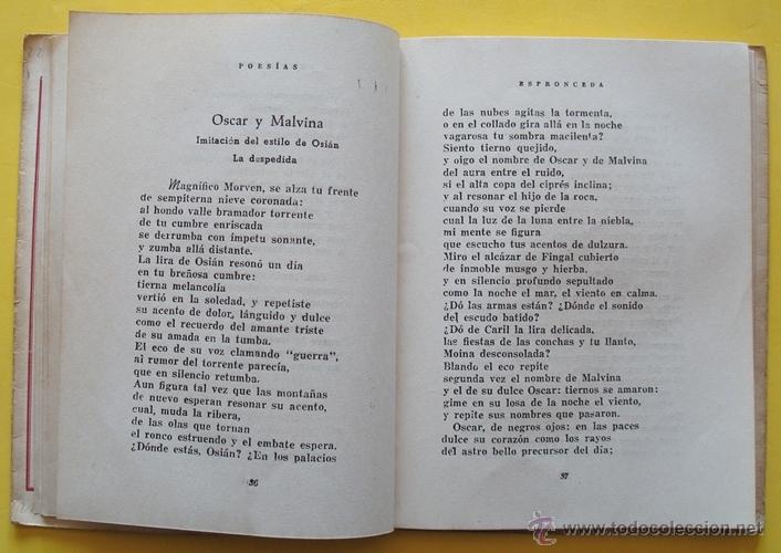 Libros de segunda mano: LIBRO POESIAS JOS&Eacute; DE ESPRONCEDA - Foto 3