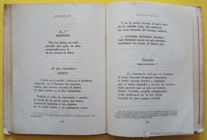Libros de segunda mano: LIBRO POESIAS JOS&Eacute; DE ESPRONCEDA - Foto 5