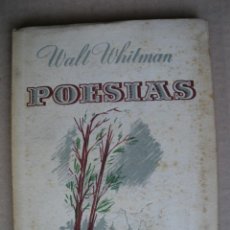 Libros de segunda mano: POESIAS. WALT WHITMAN