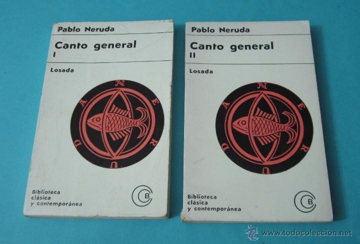 Libros de segunda mano: CANTO GENERAL. DOS VOL&Uacute;MENES. PABLO NERUDA - Foto 1