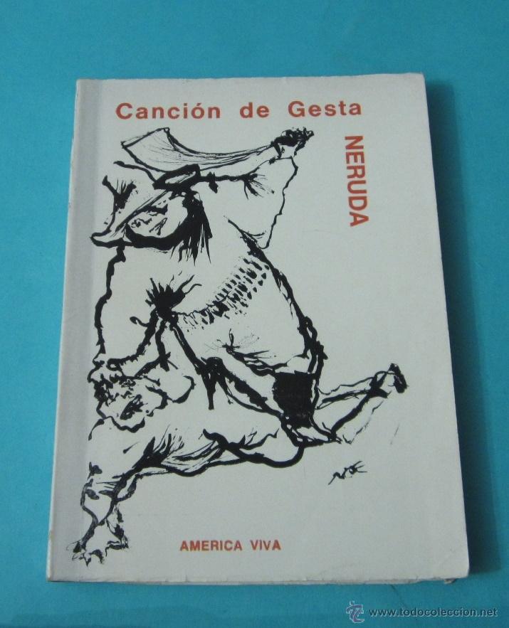 Libros de segunda mano: CANCI&Oacute;N DE GESTA. PABLO NERUDA - Foto 1