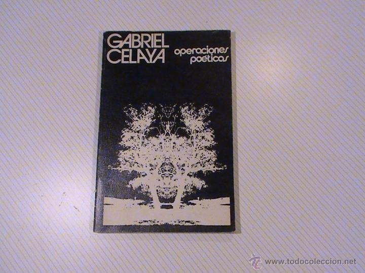 Libros de segunda mano: Gabriel Celaya. Operaciones po&eacute;ticas - Foto 1