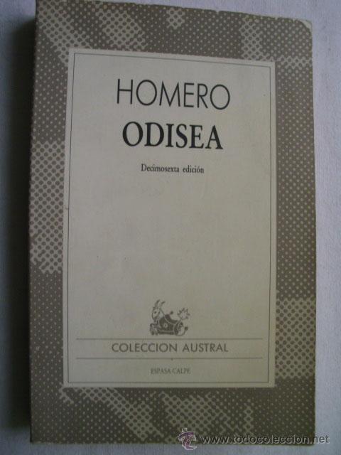 Libros de segunda mano: ODISEA.  HOMERO. 1986 - Foto 1
