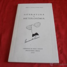 Libros de segunda mano: LITERATURA , HETERONIMIA. Lote 42194278