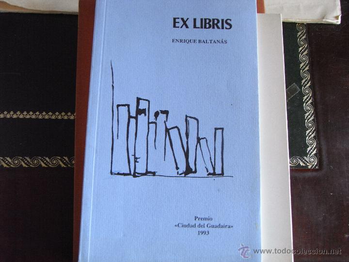 Libros de segunda mano: Ex libris. Enrique Baltan&aacute;s. - Foto 1