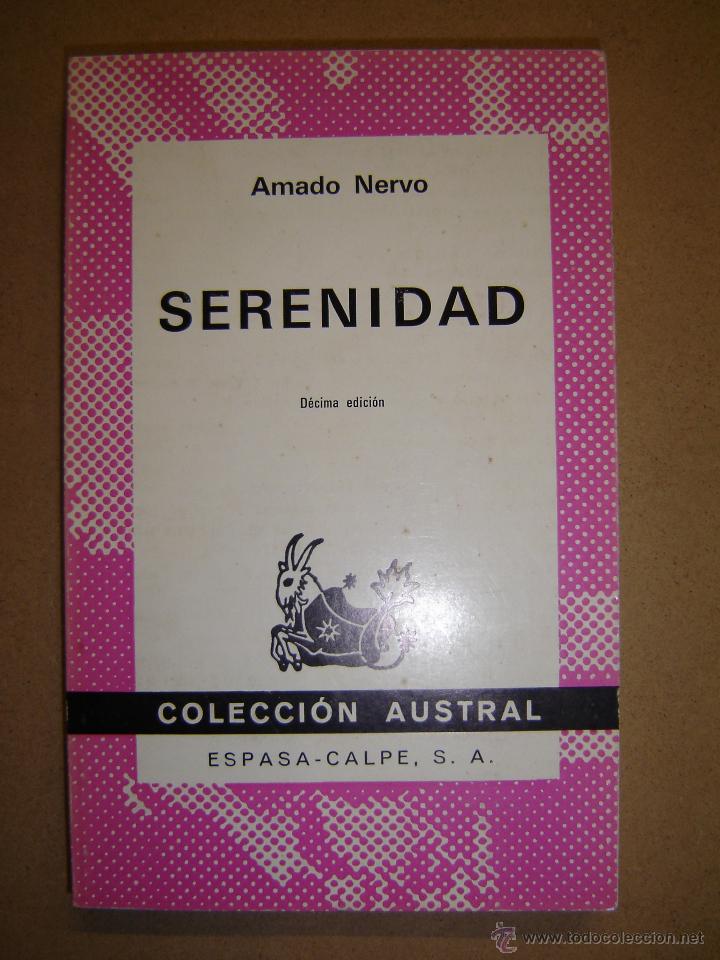 Libros de segunda mano: Serenidad - Amado Nervo - Foto 1