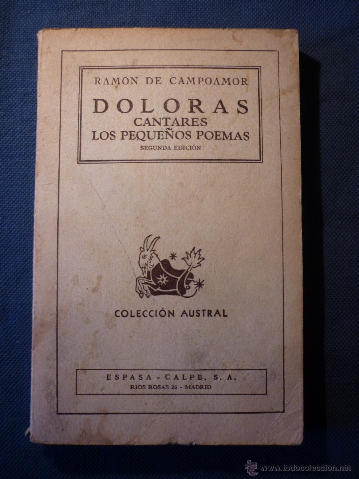 Libros de segunda mano: Doloras, cantares, los peque&ntilde;os poemas - Foto 1