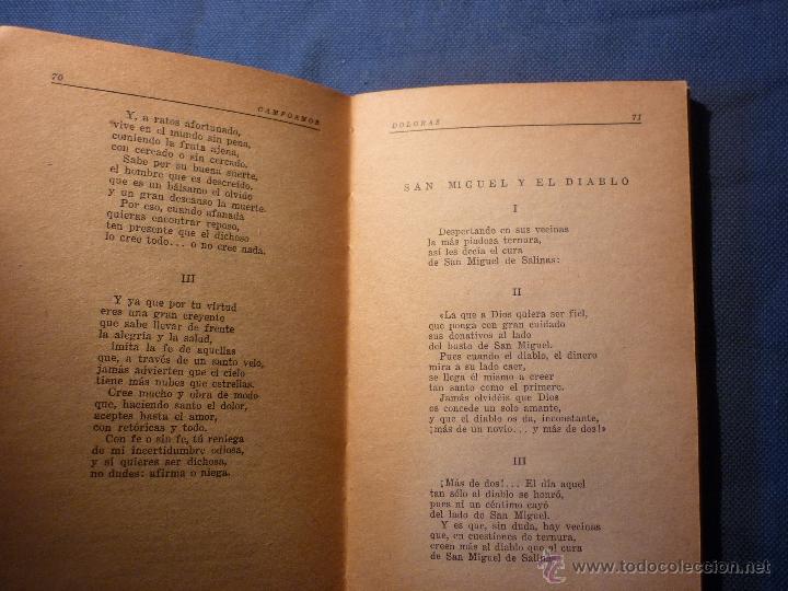Libros de segunda mano: Doloras, cantares, los peque&ntilde;os poemas - Foto 3