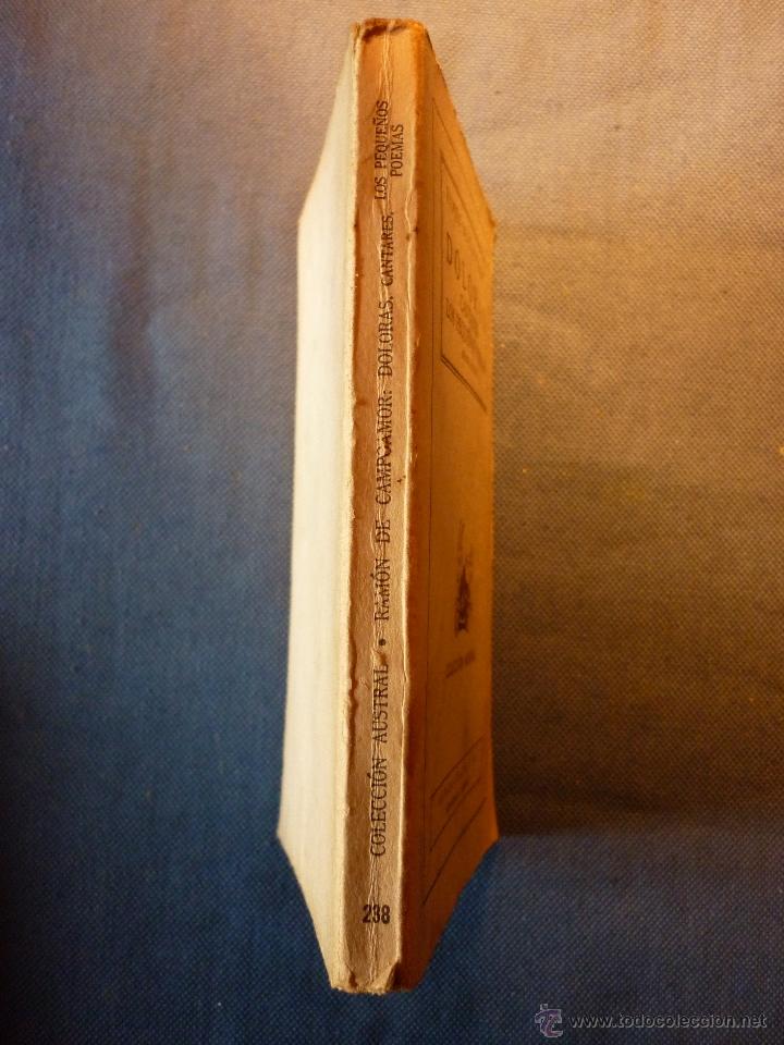 Libros de segunda mano: Doloras, cantares, los peque&ntilde;os poemas - Foto 4