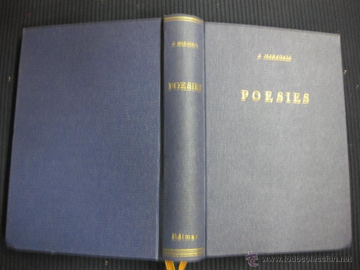 Libros de segunda mano: POESIES. JOAN MARAGALL. EDIMAR 1947. - Foto 1