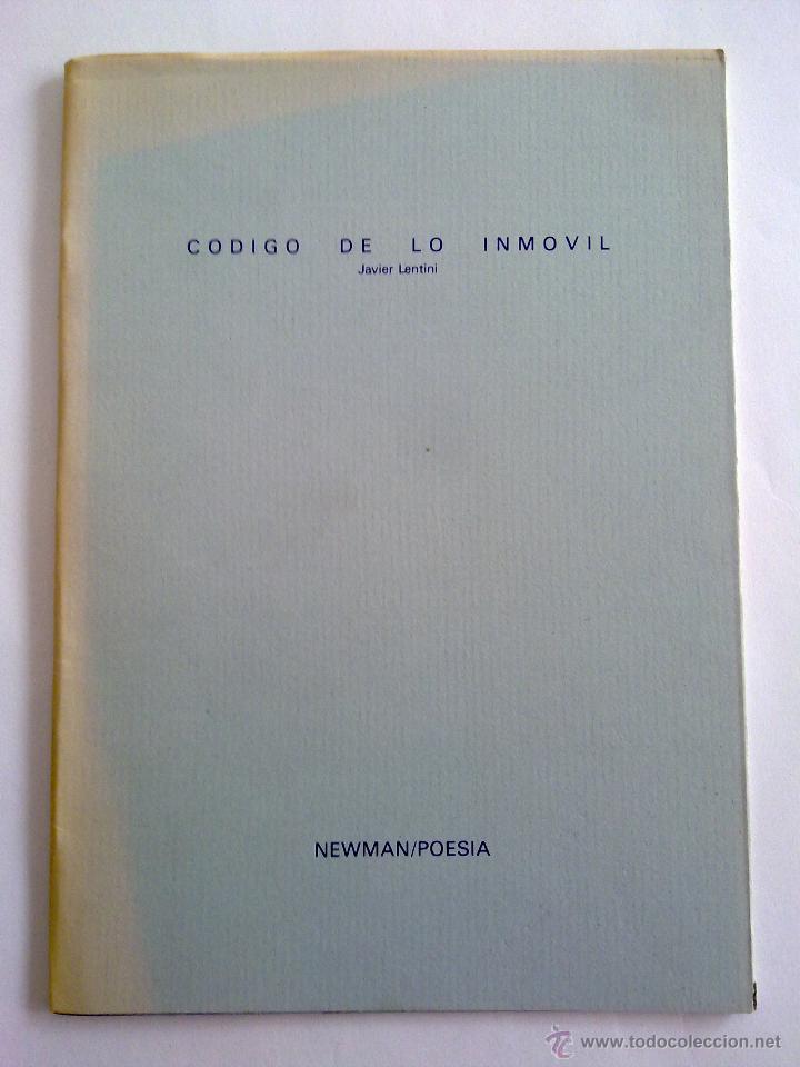 Libros de segunda mano: C&Oacute;DIGO DE LO INM&Oacute;VIL, JAVIER LENTINI - Foto 1