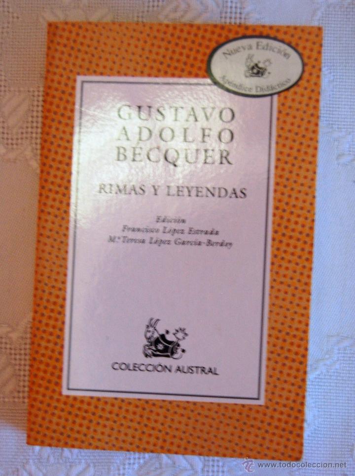 Libros de segunda mano: LEYENDAS, de Gustavo Adolfo B&eacute;cquer. - Foto 1