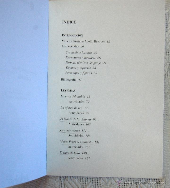 Libros de segunda mano: GUSTAVO ADOLFO BECQUER &ldquo;RIMAS Y LEYENDAS&rdquo;. - Foto 2