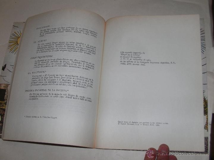 Libros de segunda mano: JORGE LUIS BORGES - ELOGIO DE LA SOMBRA - - Foto 4