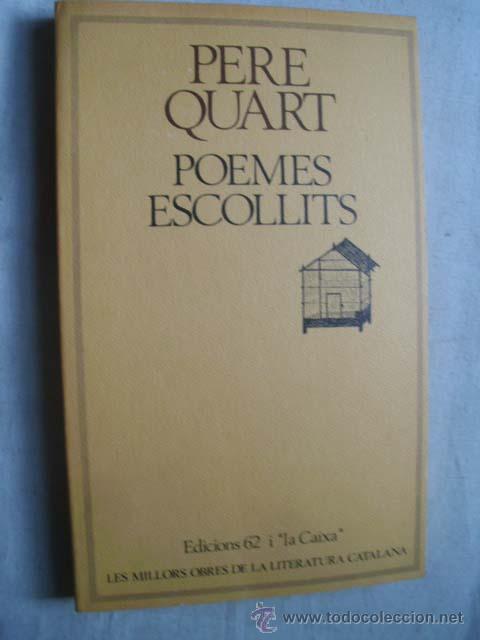 Libros de segunda mano: POEMES ESCOLLITS. QUART, Pere. 1983 - Foto 1