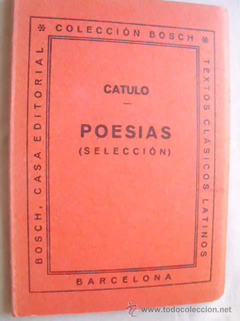 Libros de segunda mano: POES&Iacute;AS.  CATULO. 1986 - Foto 1