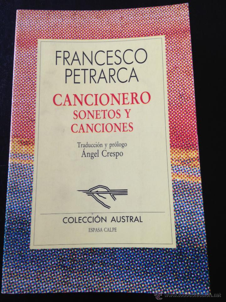 Libros de segunda mano: Cancionero. Francesco Petrarca - Foto 1