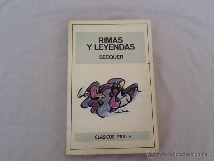 Libros de segunda mano: Libro Rimas y Leyendas de Becquer - Foto 1