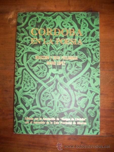 Gebrauchte B&uuml;cher: C&Oacute;RDOBA en la poes&iacute;a