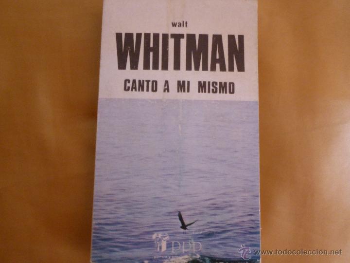Libros de segunda mano: Canto a m&iacute; mismo. Walt Whitman. - Foto 1