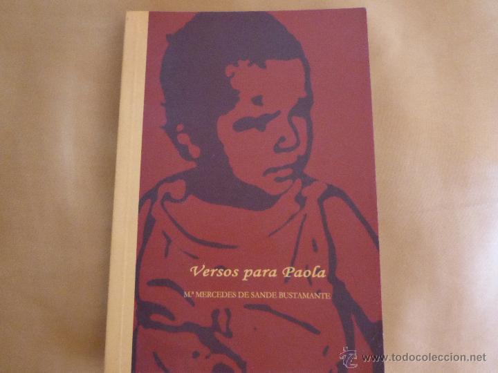 Gebrauchte B&uuml;cher: Versos para Paola. M&ordf; Mercedes de Sande.