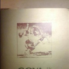 Libros de segunda mano: GOYA EN LA POESÍA, ( ZARAGOZA, 1978). Lote 46870462