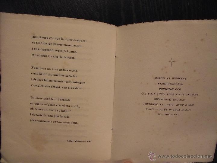 Libros de segunda mano: ESTANCES EN LA MORT DEL FILL, GUILLEM COLOM - Foto 2