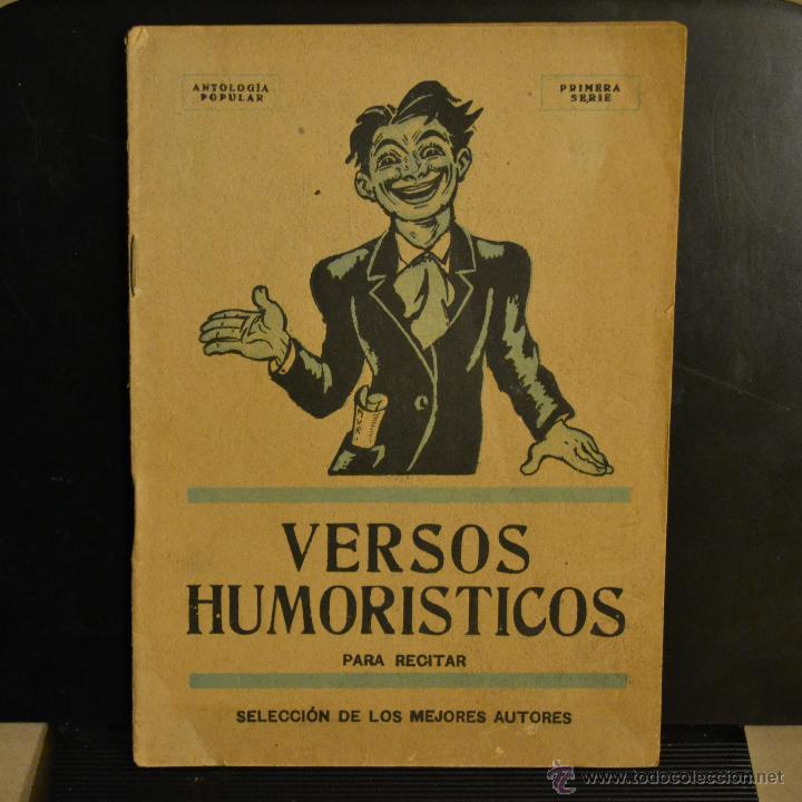 Libros de segunda mano: VERSOS HUMORISTICOS. EDITORIAL MILL&Aacute;. SIN FECHA. LITERACOMIC. PEDIDO MINIMO 6&euro;