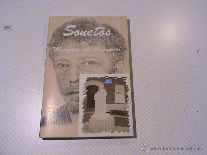 Libros de segunda mano: Sonetos del marqu&eacute;s de Chamber&iacute;. - Foto 1