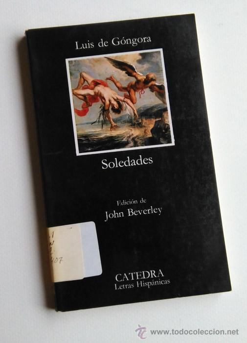 Soledades de luis de góngora; edición