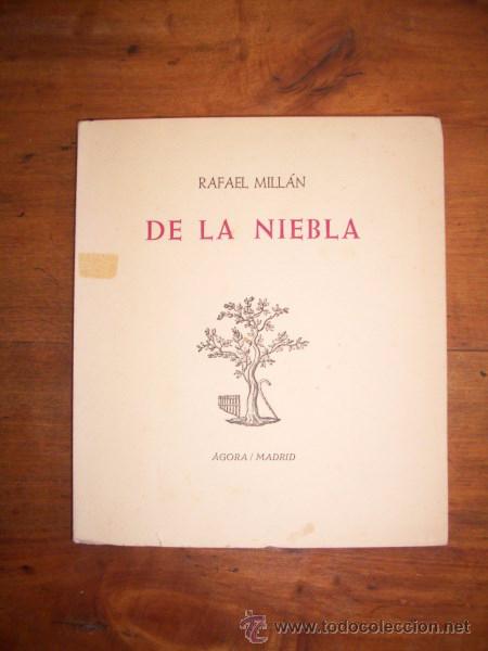 Libros de segunda mano: MILL&Aacute;N, Rafael. De la niebla - Foto 1
