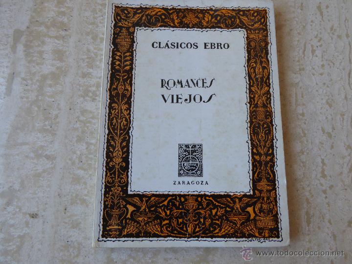 Libros de segunda mano: Romances viejos. - Foto 1