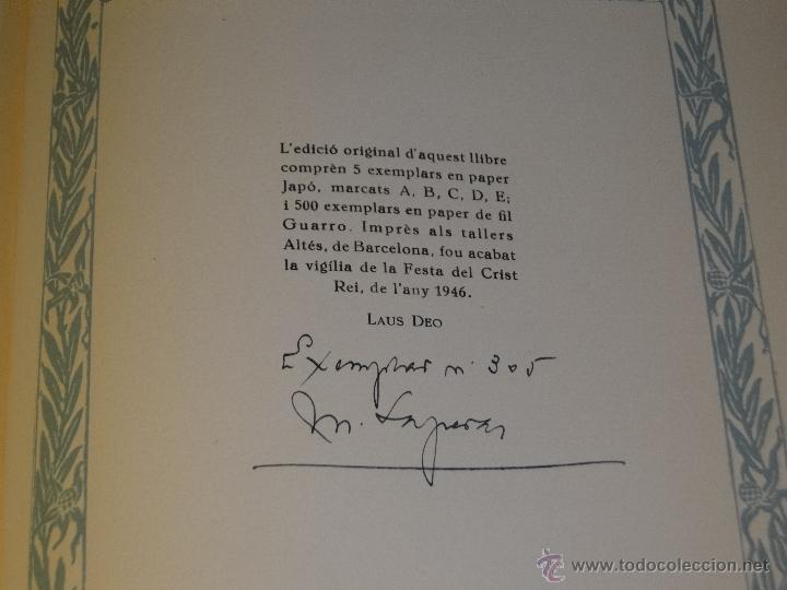 Libros de segunda mano: BREVIARI DE DOLOR .-- Saperas, Miquel . - Foto 4