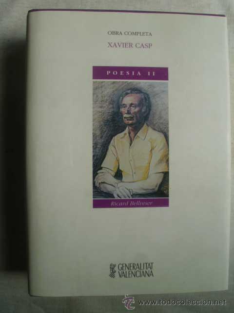 Libros de segunda mano: XAVIER CASP. POESIA II. 2008 - Foto 1