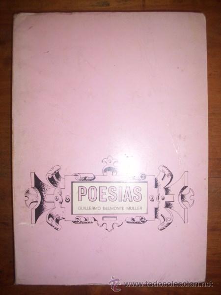 Libri di seconda mano: BELMONTE Y MULLER, Guillermo. Poes&iacute;as : Obra p&oacute;stuma que comprende sus poes&iacute;as religiosas, rom&aacute;ntica