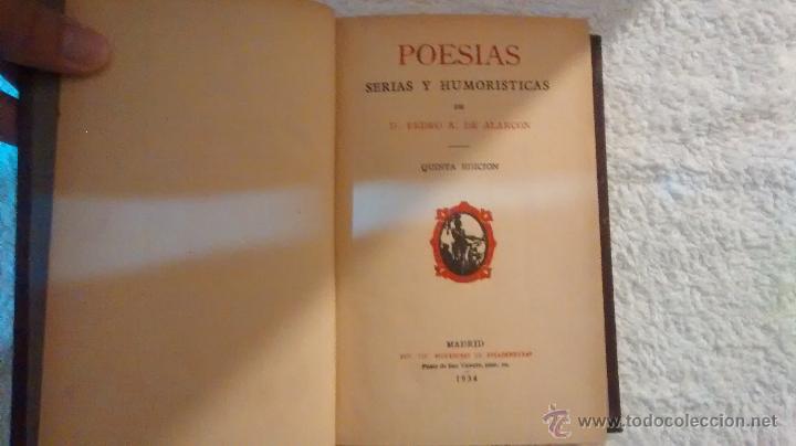 Libri di seconda mano: (Z-001) - LIBROS CLASICOS - POESIAS SERIA Y HUMORISTICA (PEDRO ANT&ordm; DE ALCANTARA)
