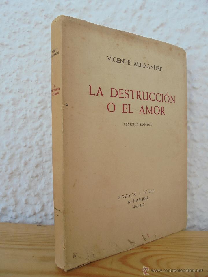 La Destruccion O El Amor Vicente Aleixandre S Vendido En Venta Directa 50960557 4334