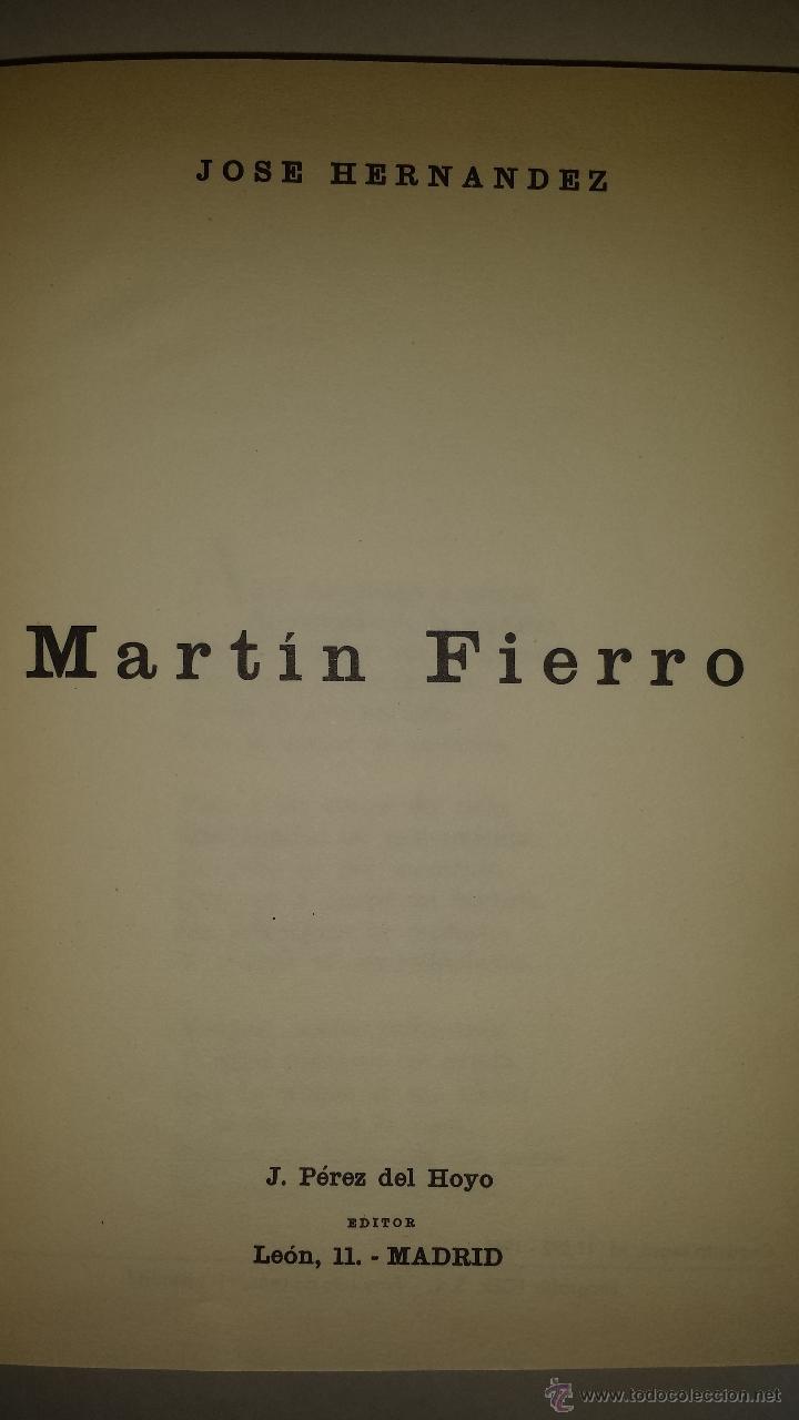 Libros de segunda mano: MARTIN FIERRO 1966 - Foto 2