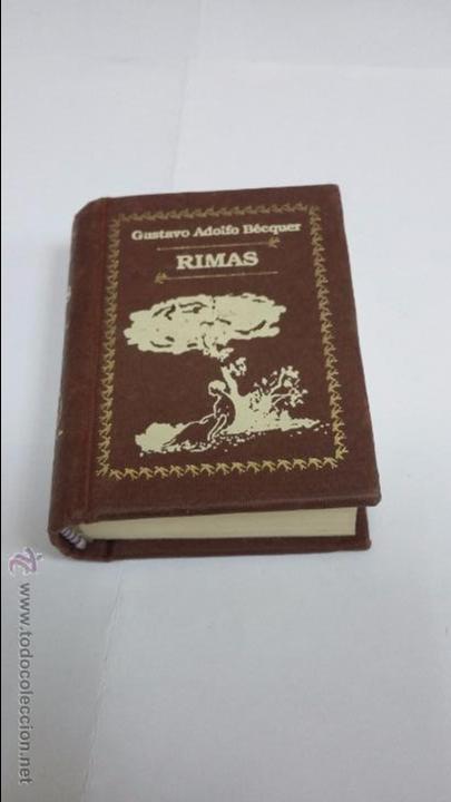 Libros de segunda mano: MINI LIBRO - RIMAS- GUSTAVO ADOLFO BECQUER- PLANETA D&acute;AGOSTINI - Foto 1
