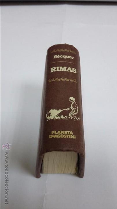 Libros de segunda mano: MINI LIBRO - RIMAS- GUSTAVO ADOLFO BECQUER- PLANETA D&acute;AGOSTINI - Foto 3