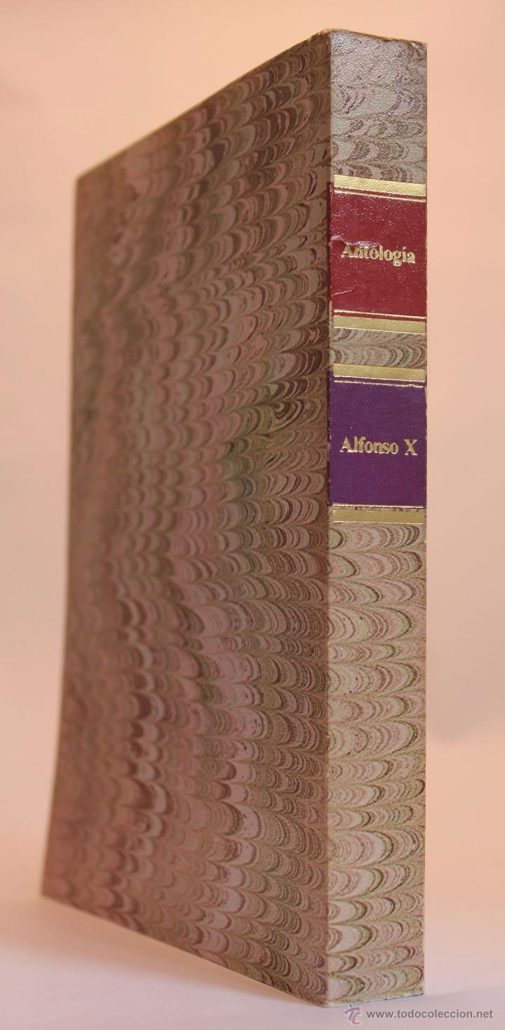 Libros de segunda mano: Antolog&iacute;a - Alfonso X - (1986) - Foto 2