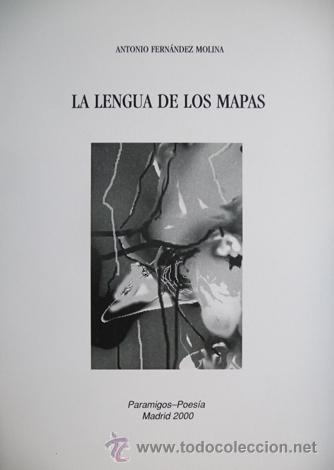 Libros de segunda mano: FERN&Aacute;NDEZ MOLINA, Antonio.  La lengua de los mapas.  2000. - Foto 1