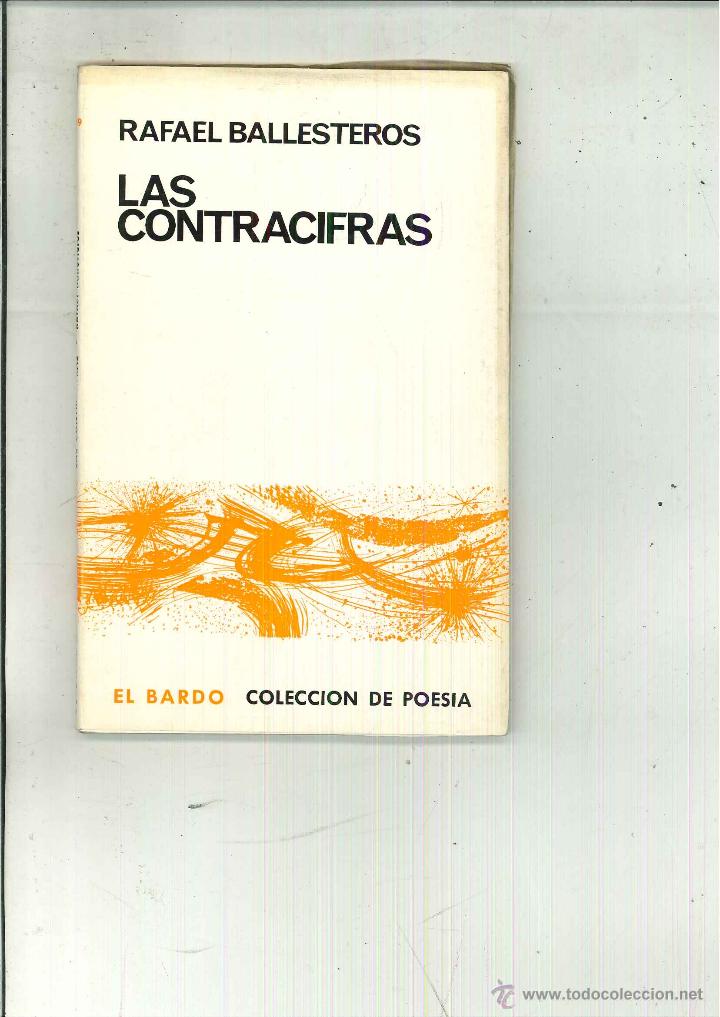 Libros de segunda mano: LAS CONTRACIFRAS. Rafael Ballesteros - Foto 1