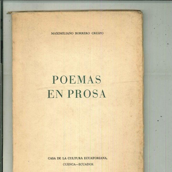 Poemas en prosa 