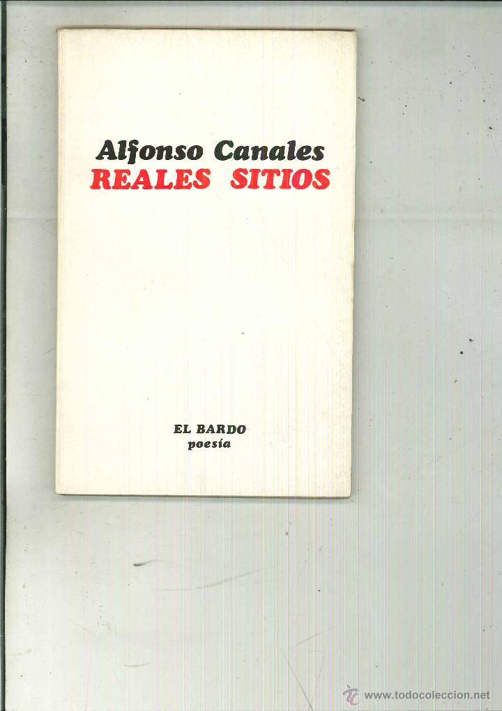 Libros de segunda mano: REALES SITIOS. Alfonso Canales - Foto 1