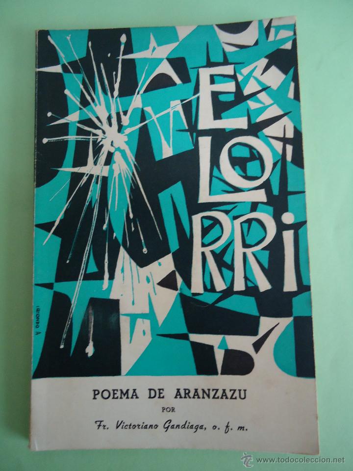 Second hand books: LIBRO ELORRI POEMA DE ARANZAZU