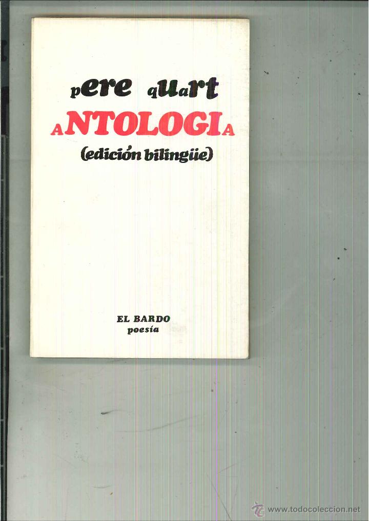 Libros de segunda mano: ANTOLOG&Iacute;A. Pere Quart - Foto 1