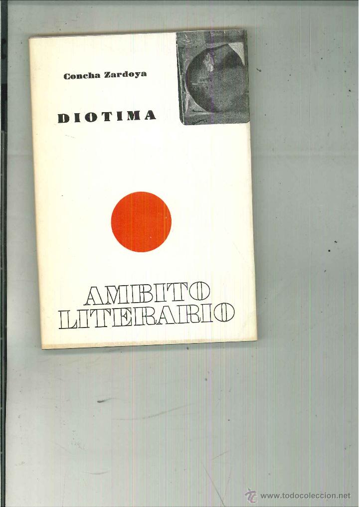 Libros de segunda mano: DIOTIMA. Concha Zardoya - Foto 1