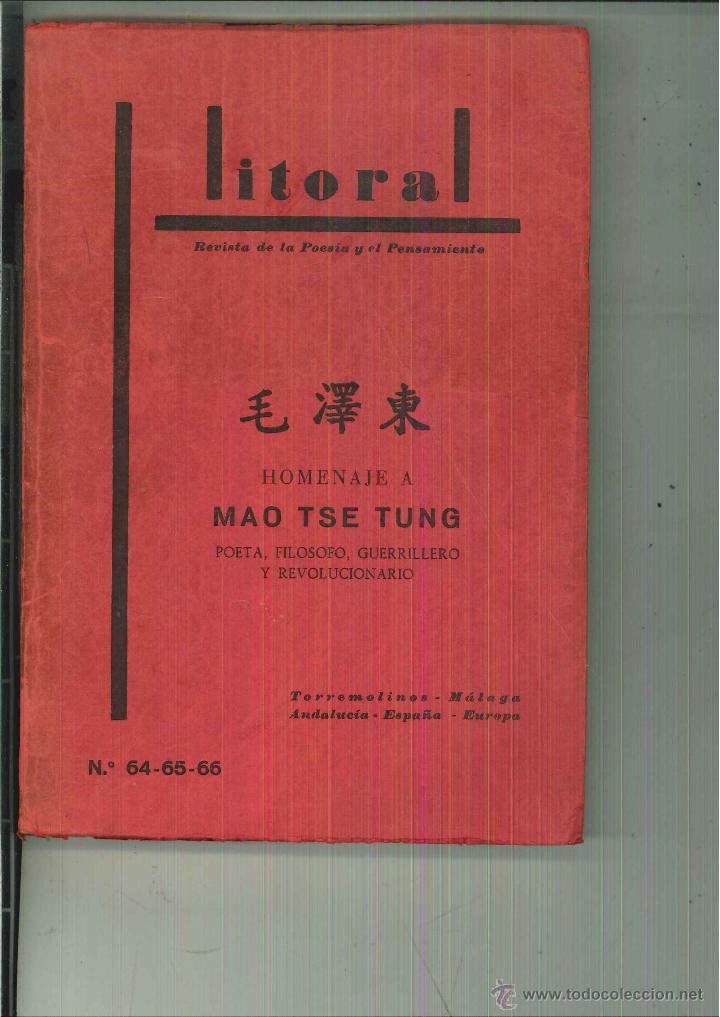 Second hand books: LITORAL REVISTA DE POES&Iacute;A Y PENSAMIENTO. HOMENAJE A MAO TSE TUNG