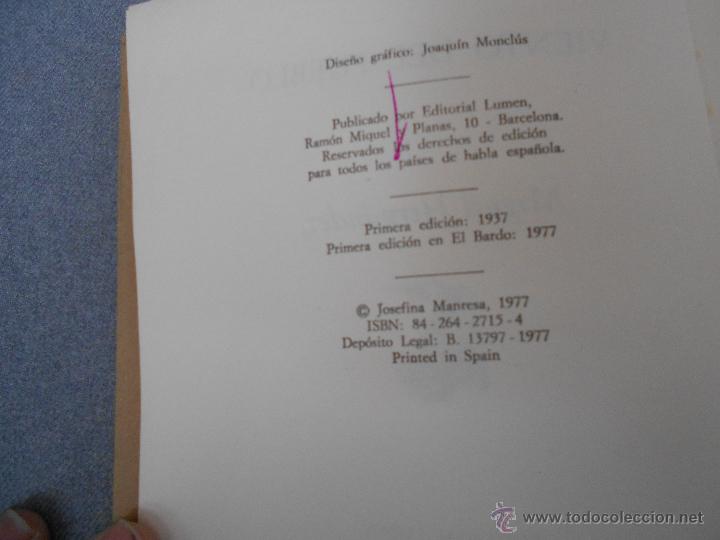 Libros de segunda mano: VIENTO DEL PUEBLO - Foto 3